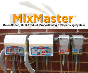 MixMaster - Color-Coded, Multi-Product, Proportioning & Dispensing System